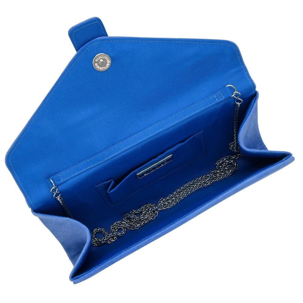Lotus Aletta Cornflower Blue Suede Bag