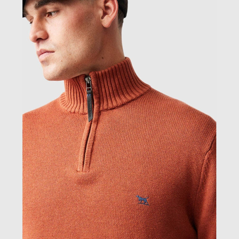 Rodd & Gunn Merrick Bay Rust Knitwear
