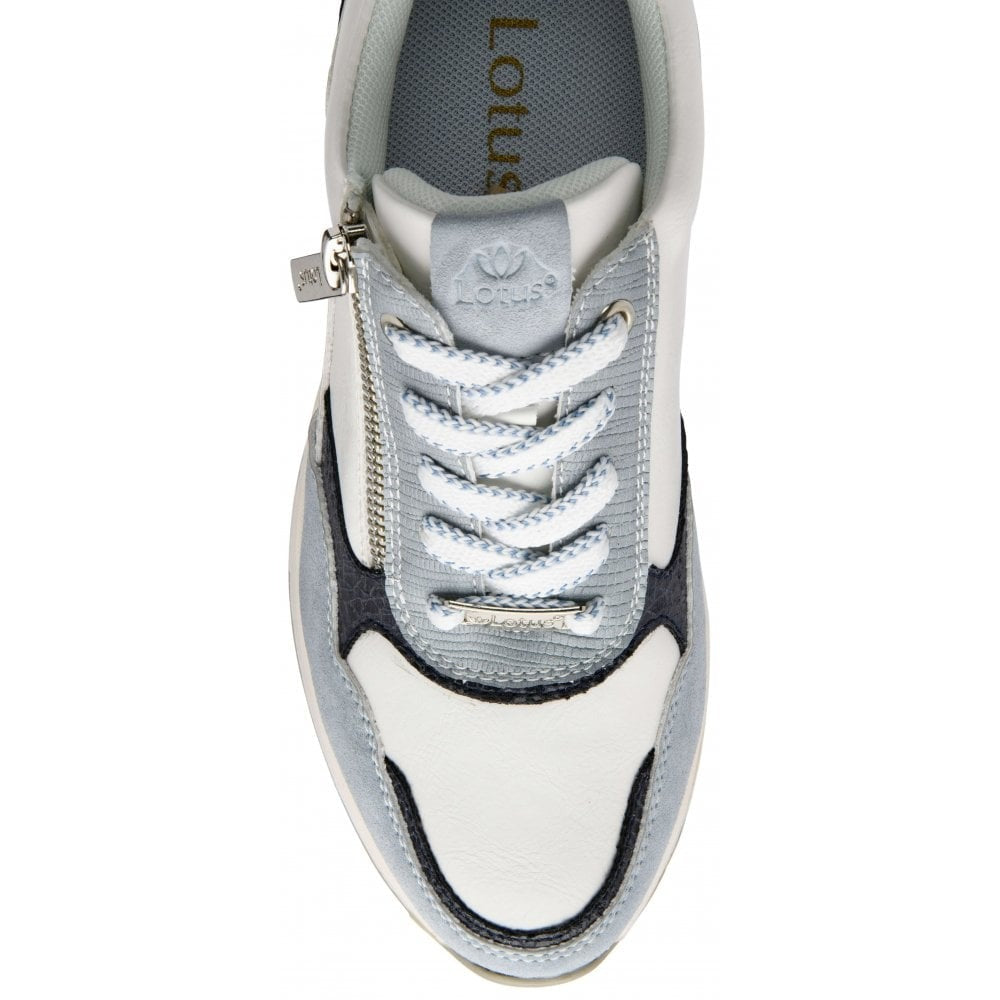 Lotus Bianchi Blue Multi Shoe