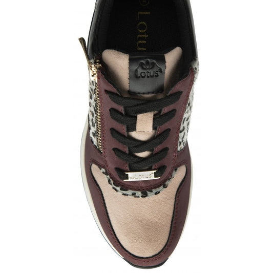 Lotus Moore Bordo/Pink Trainers