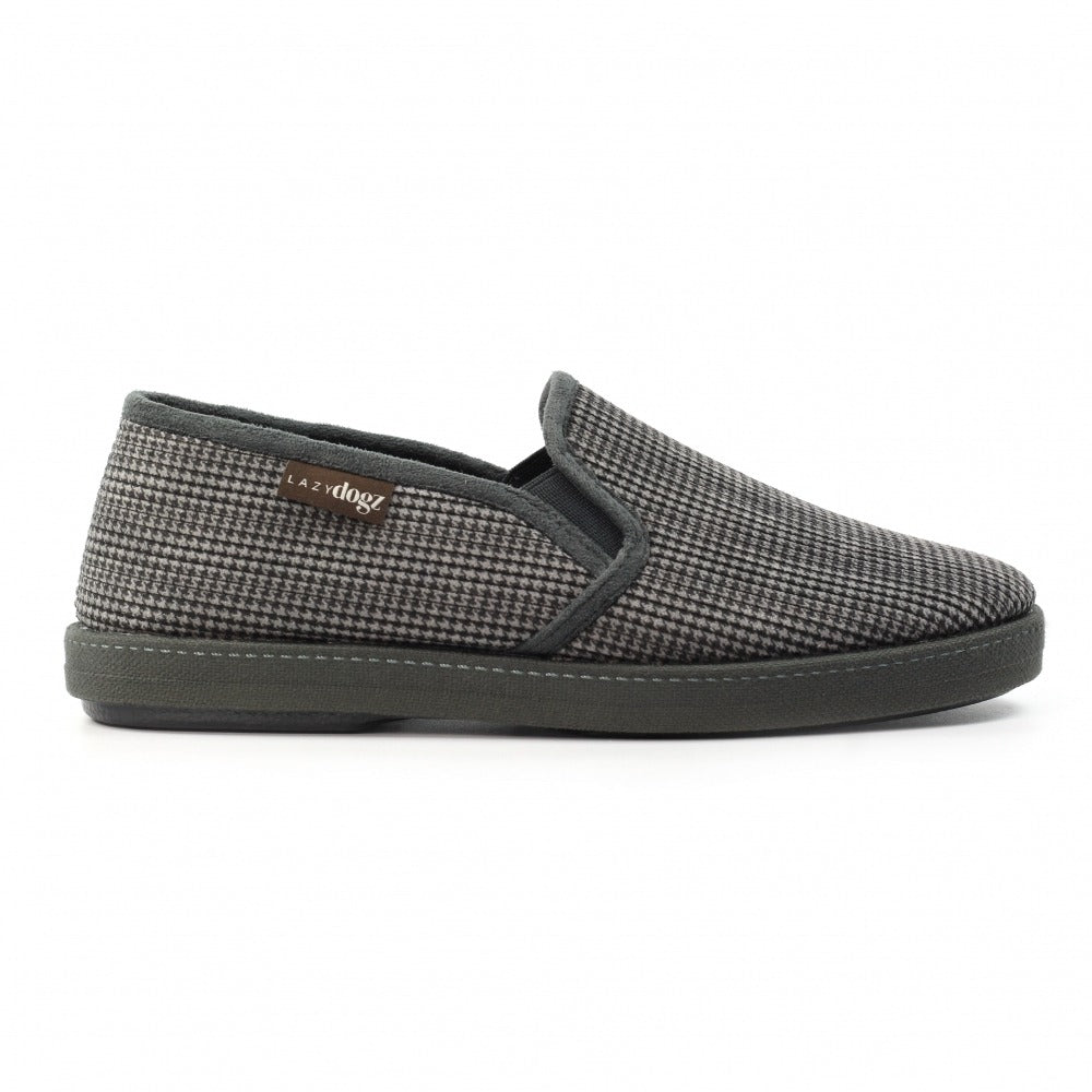 Lazy Dogz Anderson Grey Slippers