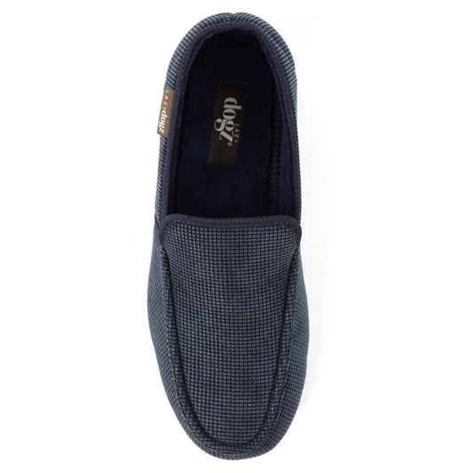 Lazy Dogz Dylan Navy Slippers