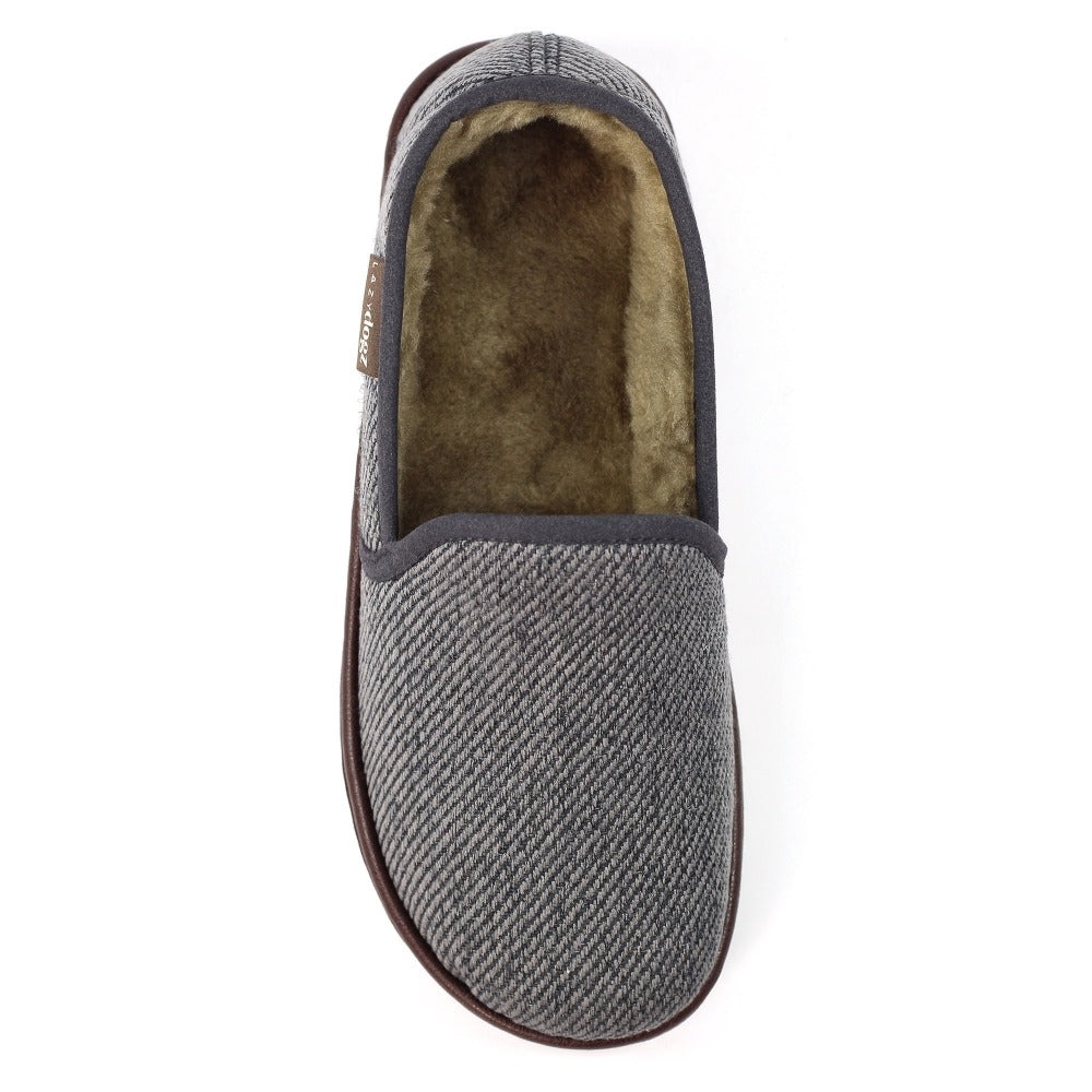 Lazy Dogz Oliver Grey Slippers