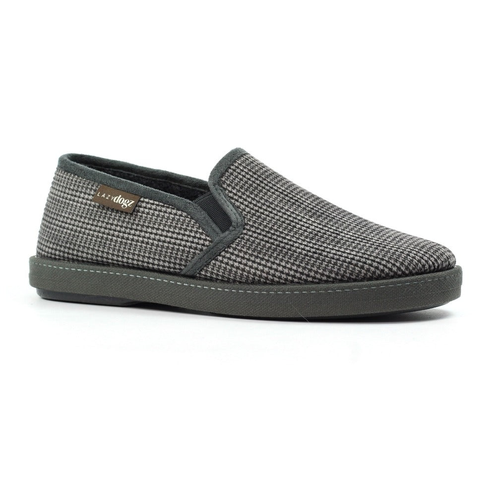 Lazy Dogz Anderson Grey Slippers