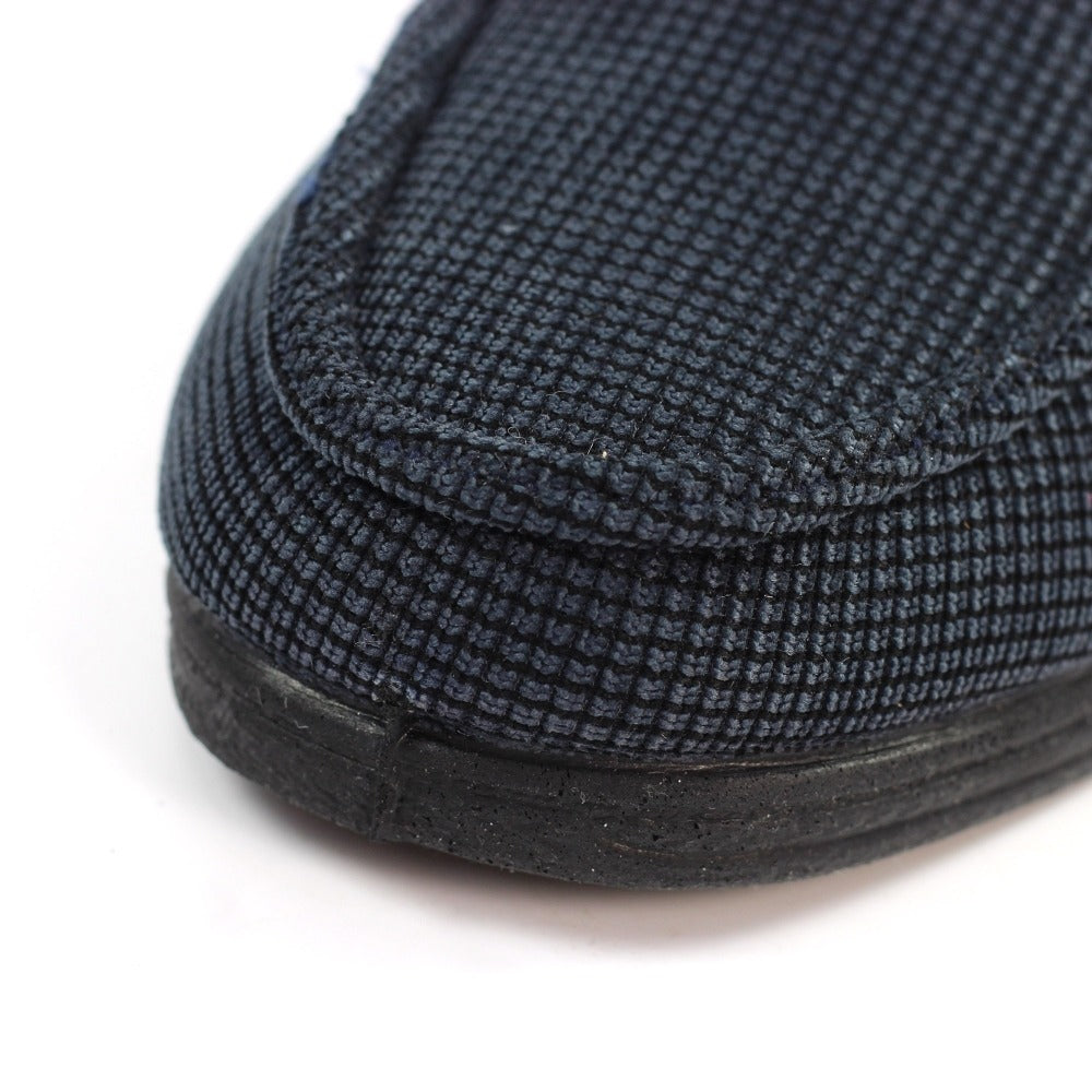 Lazy Dogz Dylan Navy Slippers