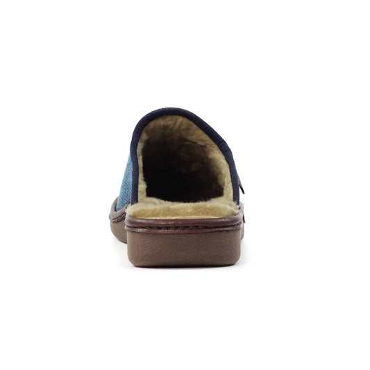 Lazy Dogz Jacob Navy Slippers