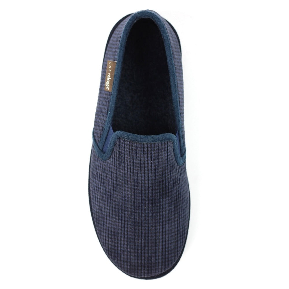 Lazy Dogz Anderson Navy Slippers