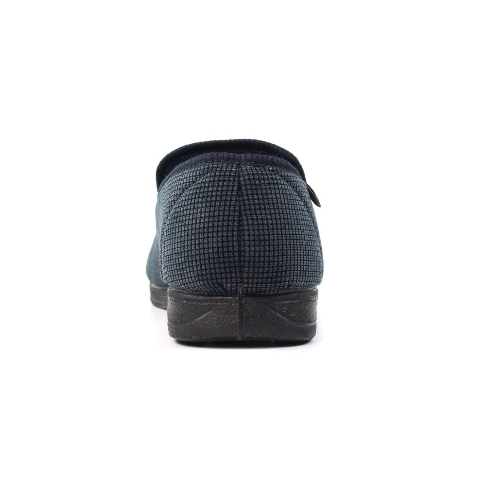 Lazy Dogz Dylan Navy Slippers