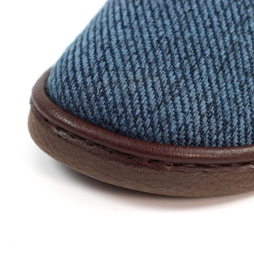 Lazy Dogz Jacob Navy Slippers