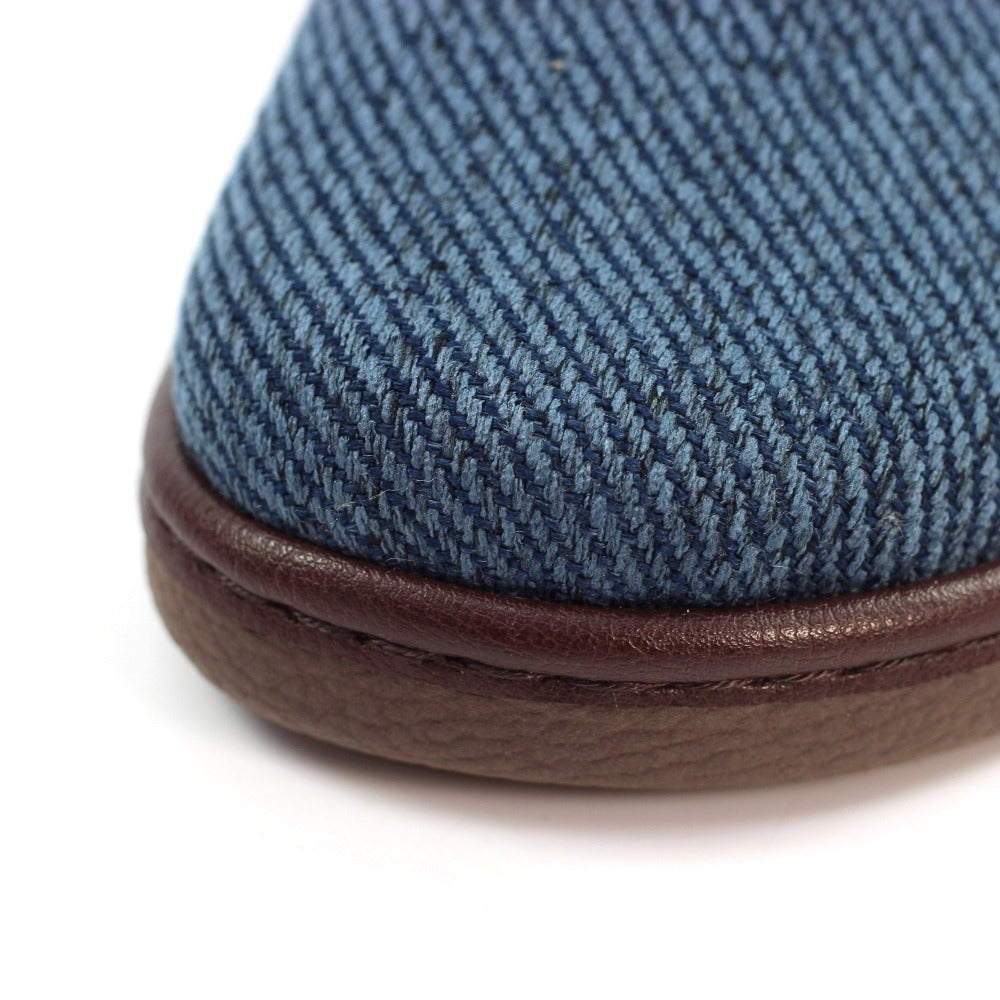 Lazy Dogz Oliver Navy Slippers