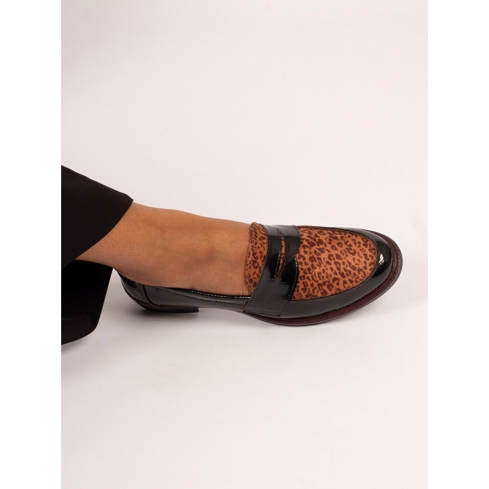 Lunar Titan Black Patent Shoes