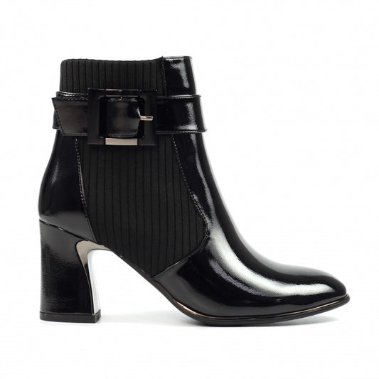 Lunar Trudy Black Ankle Boots