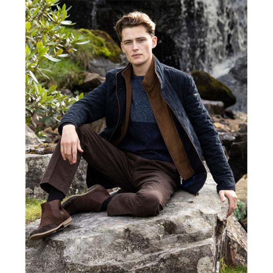 Magee 54077 Glenveigh Navy Quilted Coat