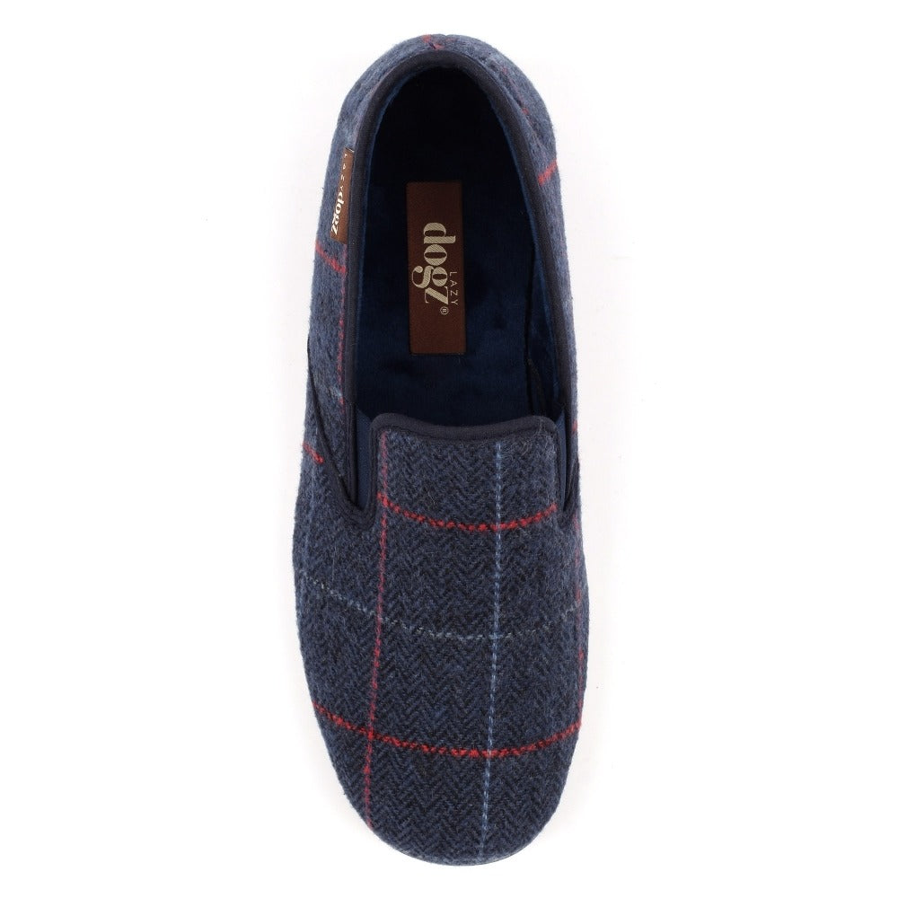 Lazy Dogz Hughes Navy Slippers