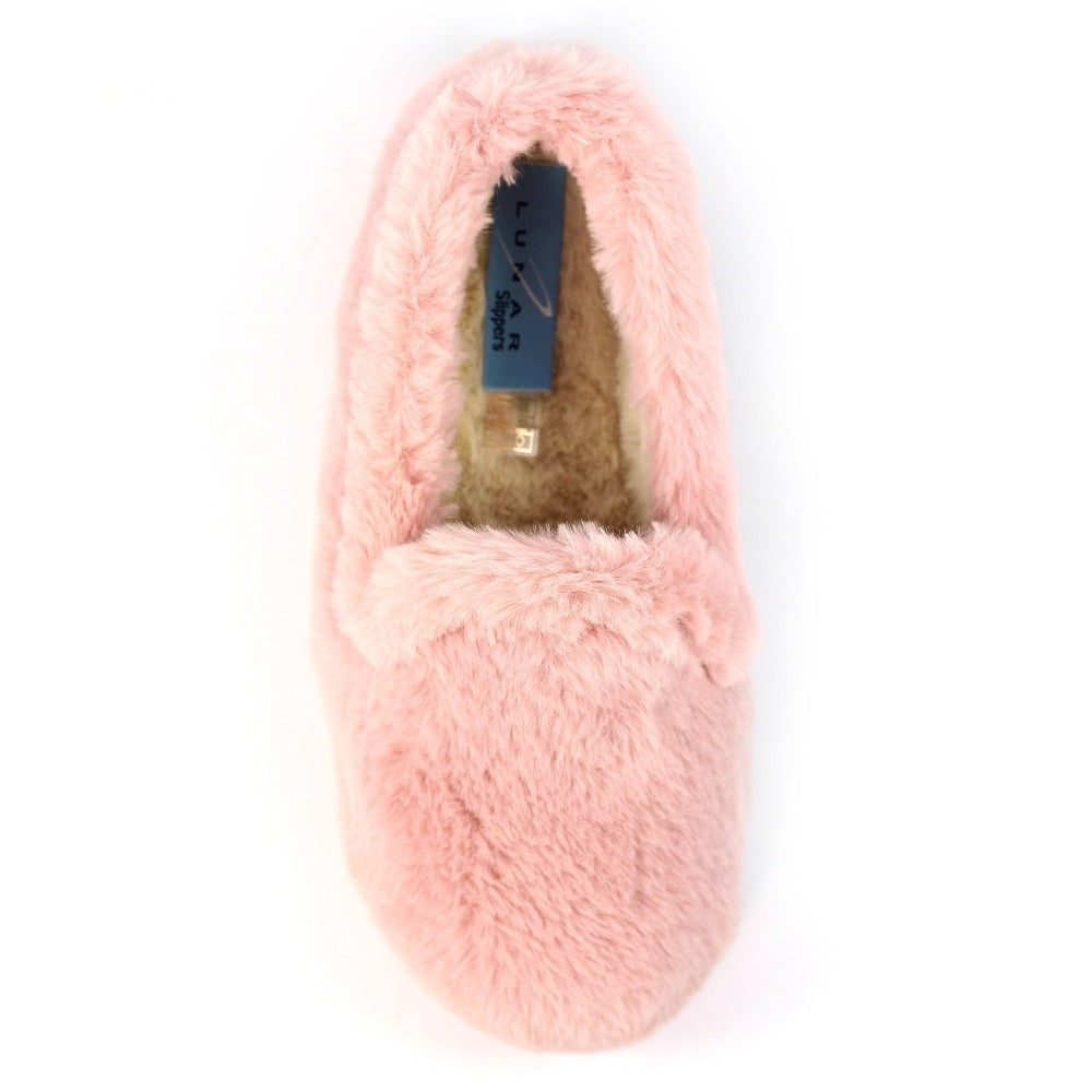 Lunar Bella Pink Slippers