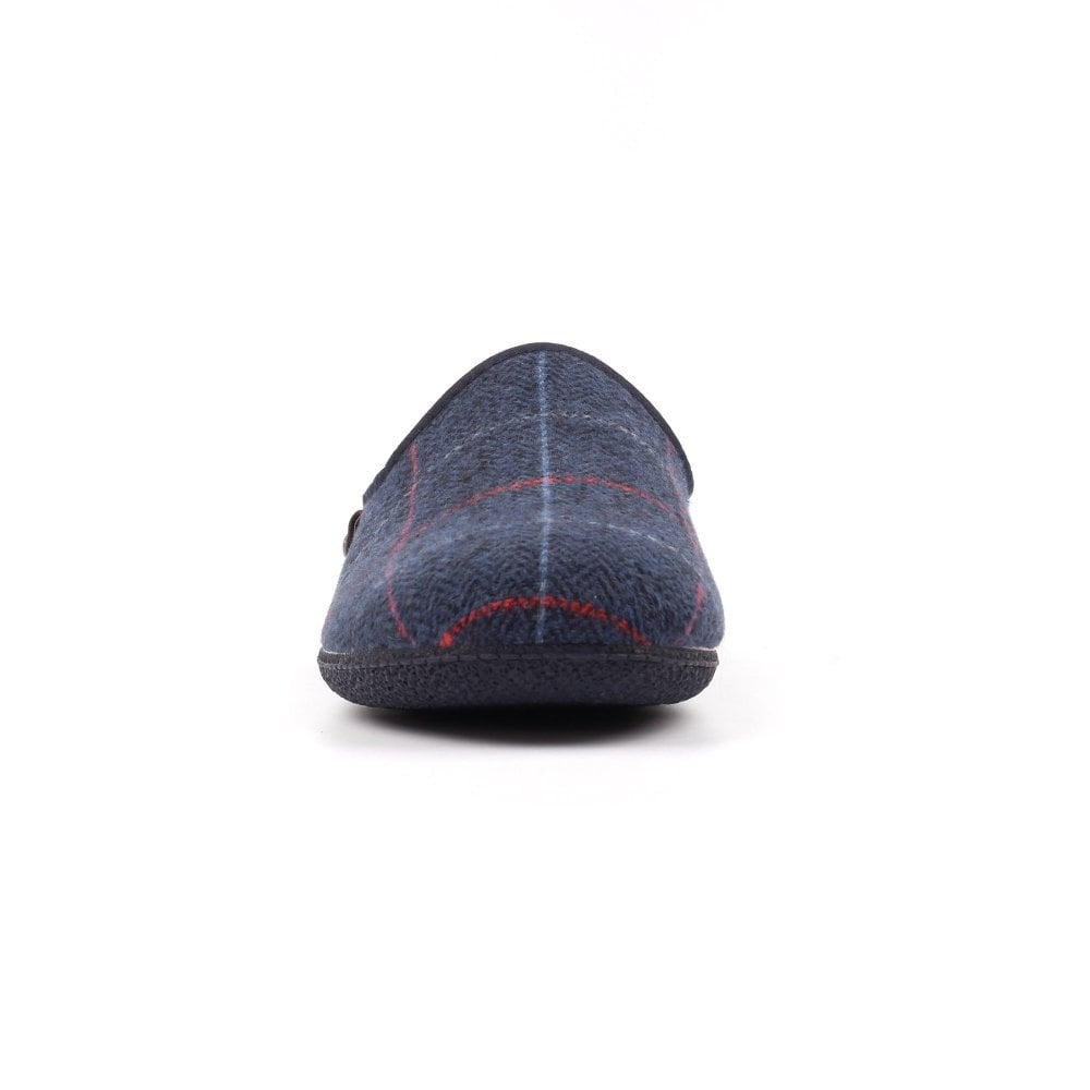 Lazy Dogz Farrell Navy Mule Slippers