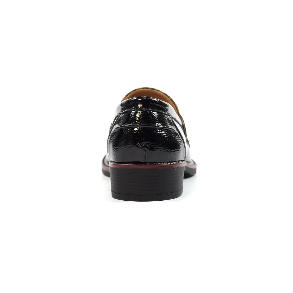 Lunar Titan Black Patent Shoes