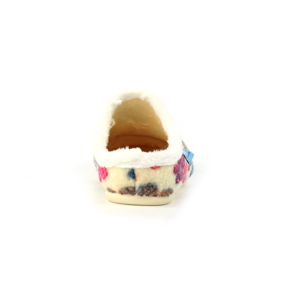Lunar Dolly White Slippers