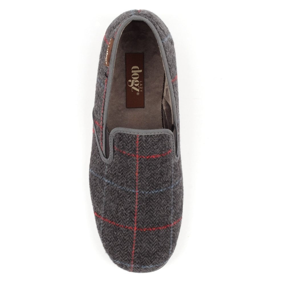 Lazy Dogz Hughes Grey Slippers