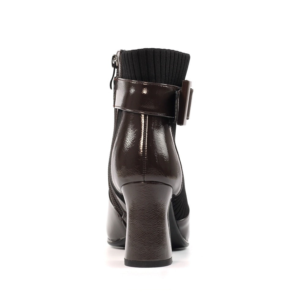 Lunar Trudy Grey Ankle Boots