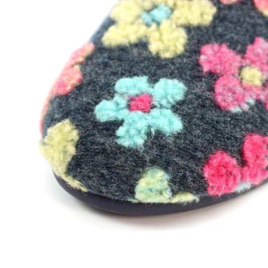 Lunar Dolly Navy Slippers