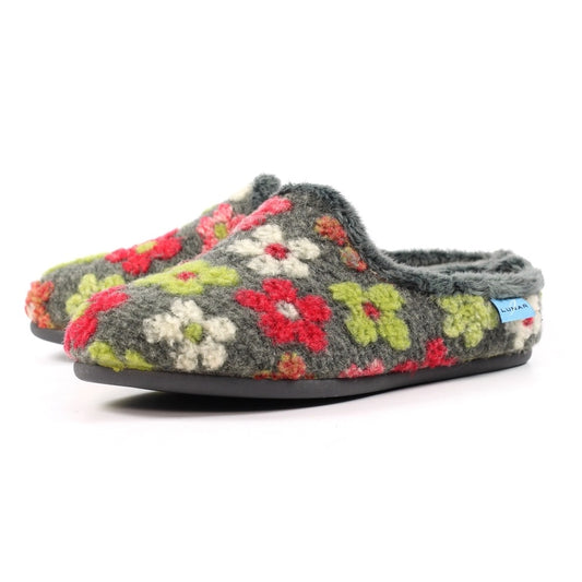 Lunar Dolly Grey Slippers