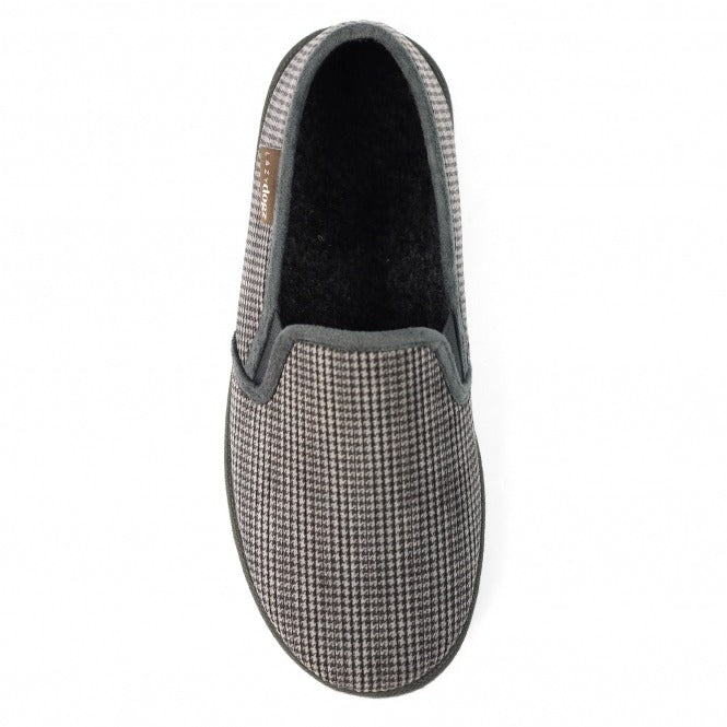 Lazy Dogz Anderson Grey Slippers