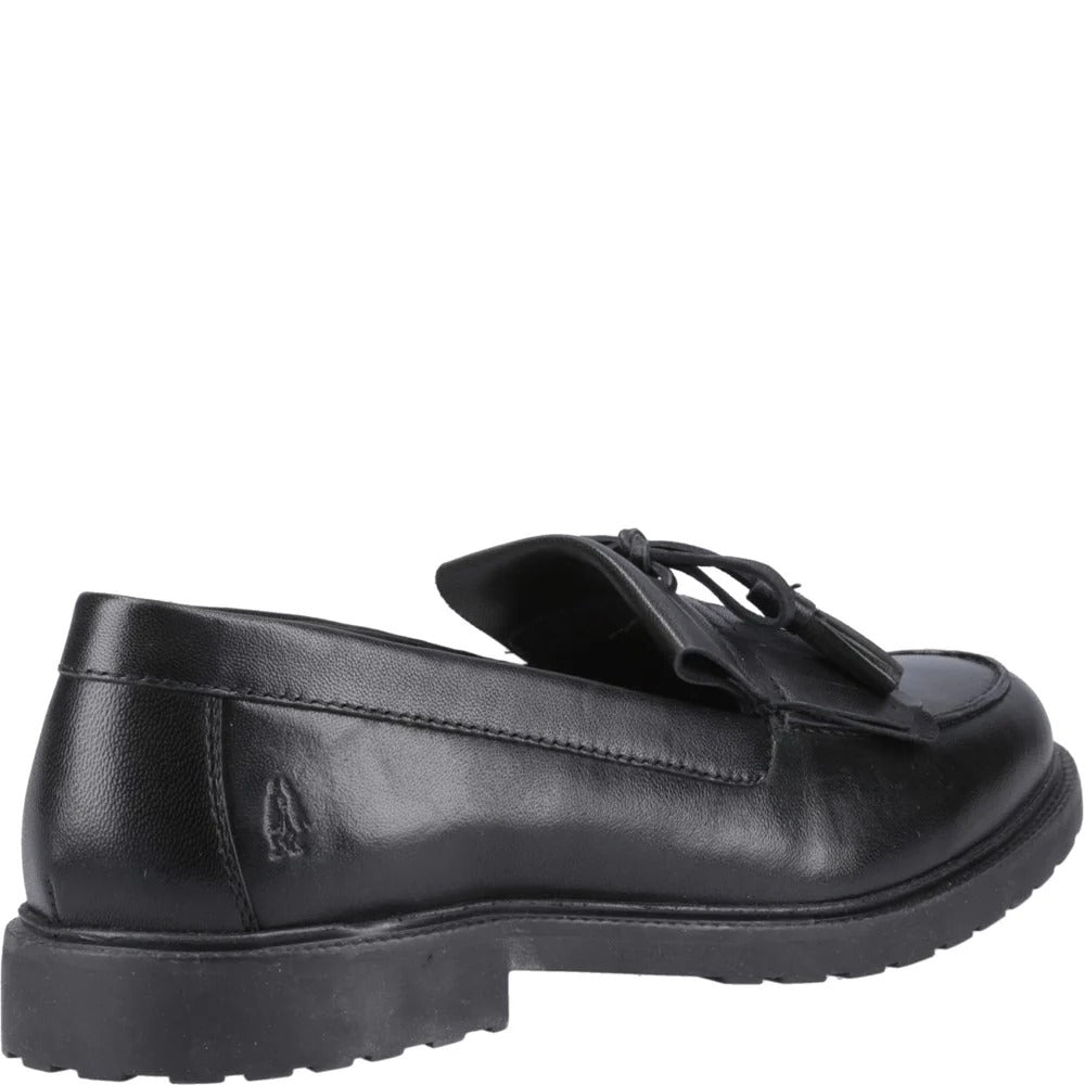 Hush Puppies Verity Kiltie Black Loafer