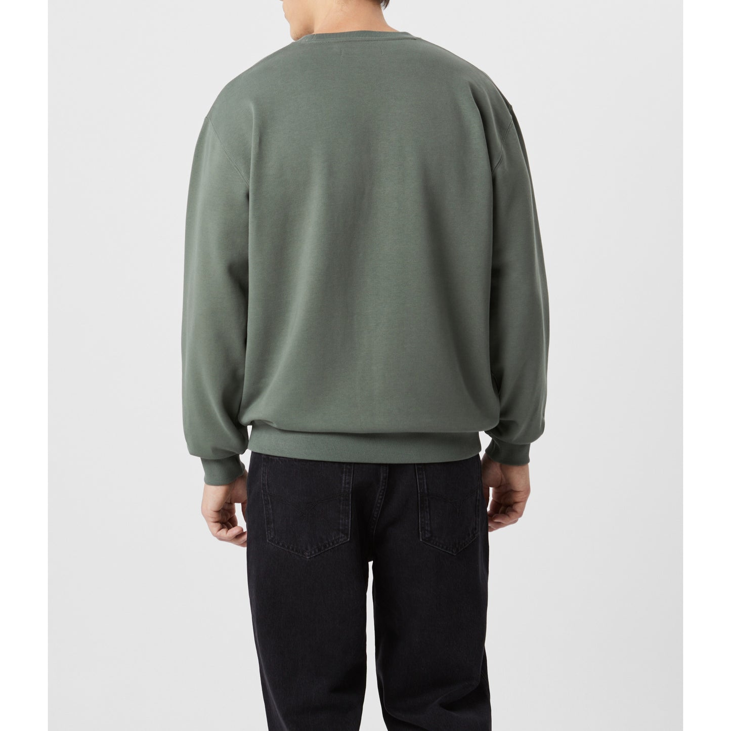 RM Williams Heritage Spruce Green Crew Sweatshirt