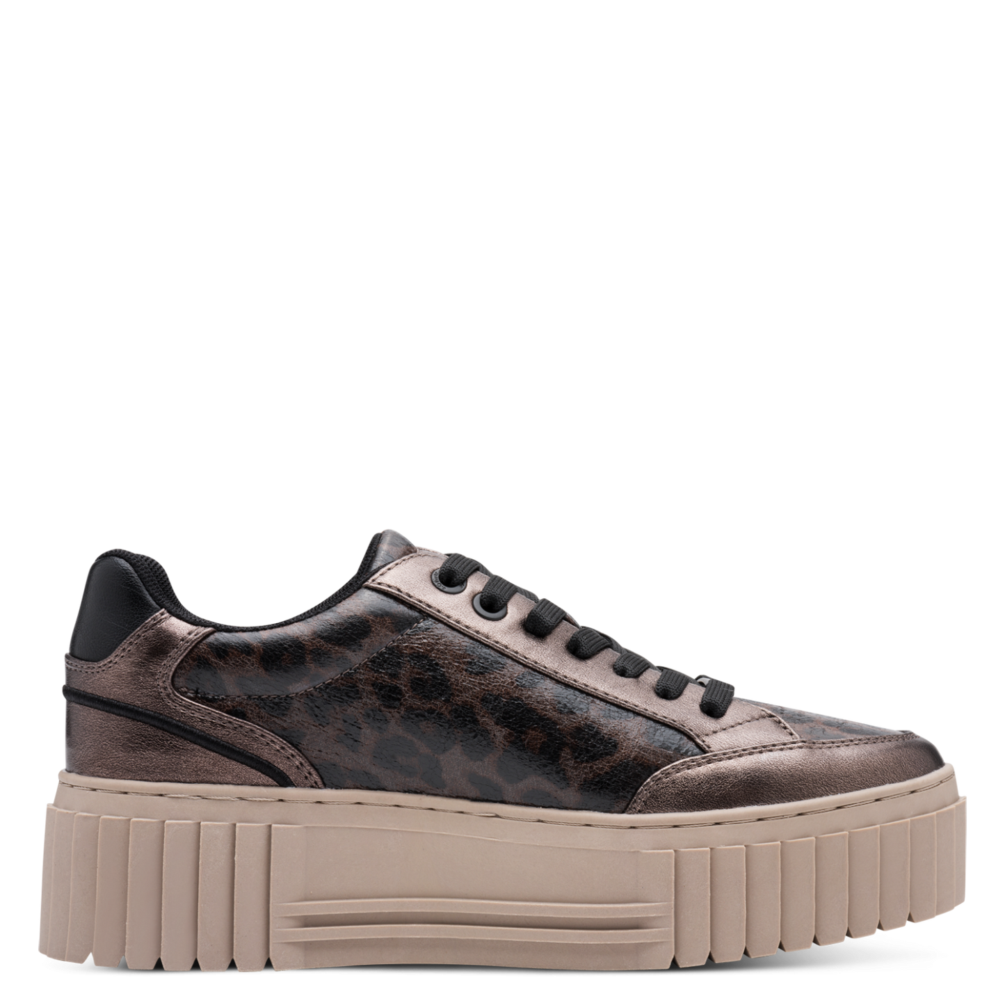 S Oliver 5-23682-45 905 Bronze Combi Trainers