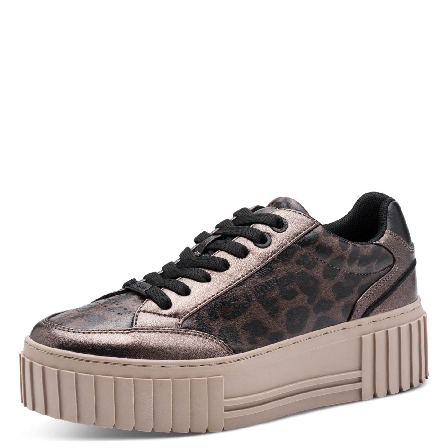 S Oliver 5-23682-45 905 Bronze Combi Trainers