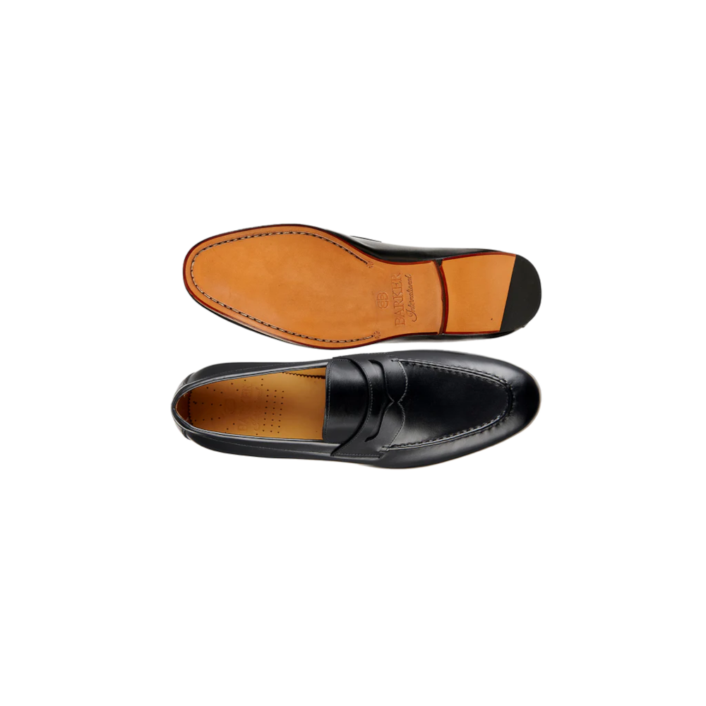 Barker Sawyer Black Calf Shoes