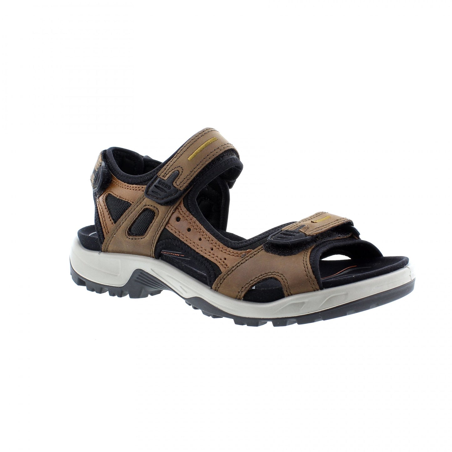 Ecco 069564 56401 Offroad Yacatan Espresso/Cocoa Brown Black Sandals