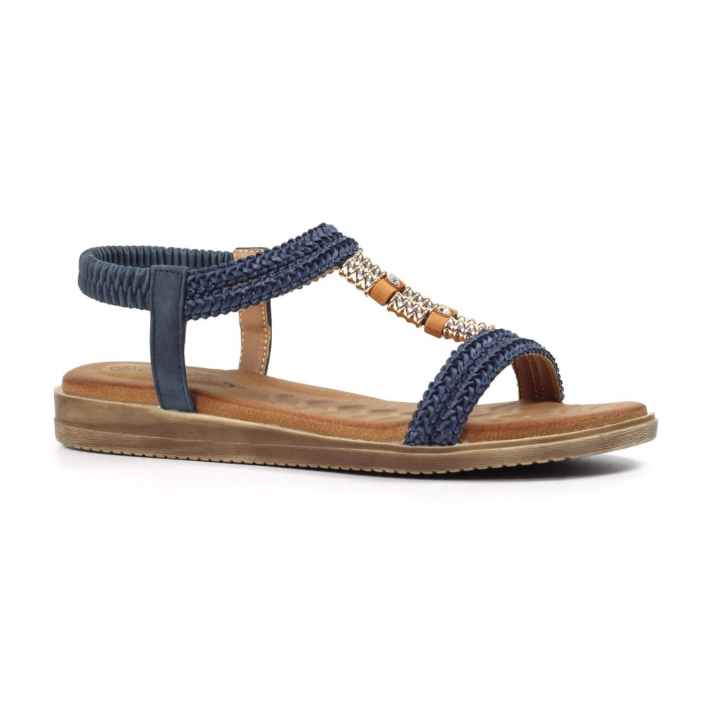 Lunar Portofino Blue Sandals