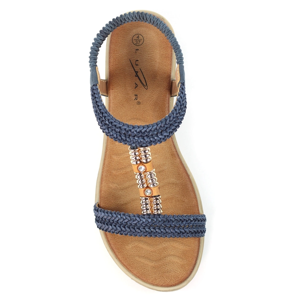 Lunar Portofino Blue Sandals