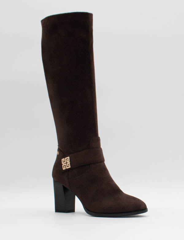 Zanni & Co Shaji One Choccy Brown Suede Boots