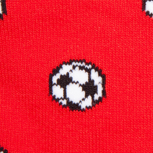 Swole Panda Red Football Socks
