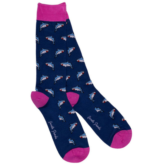 Swole Panda Shark Socks