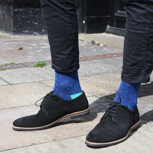 Swole Panda Spotted Green Socks