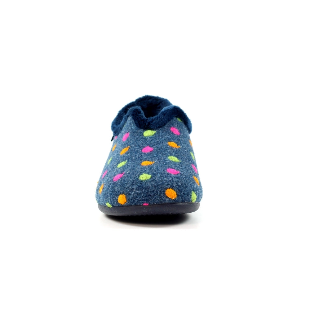 Lunar Studio Navy Full Slipper