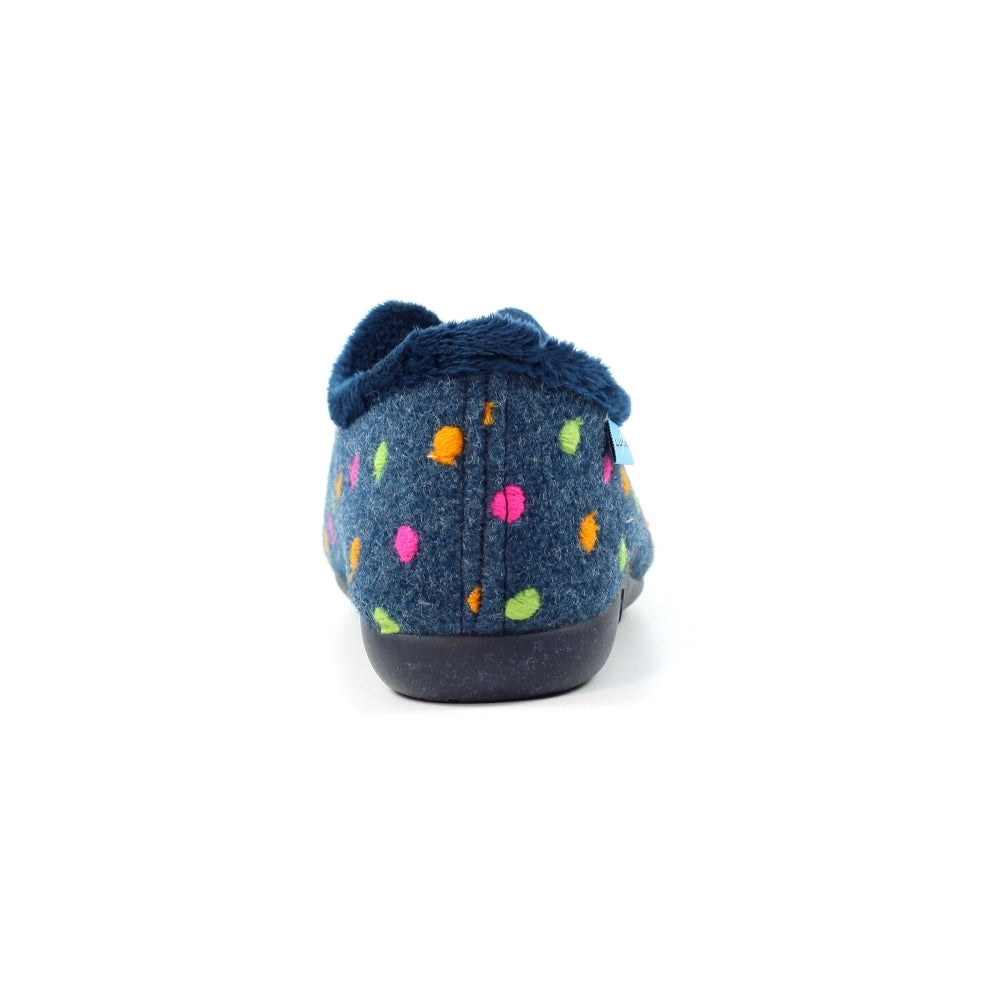 Lunar Studio Navy Full Slipper