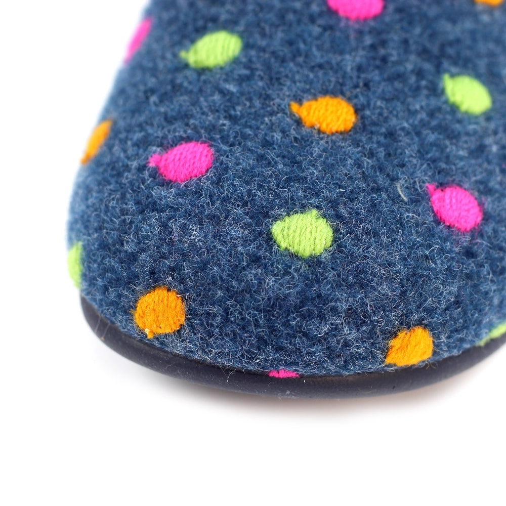 Lunar Studio Navy Full Slipper