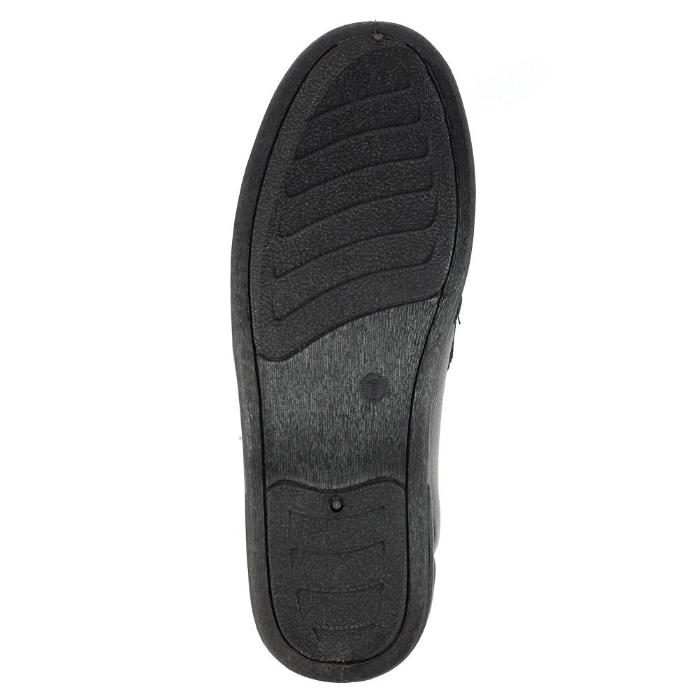 Lazy Dogz Trent Black Slippers