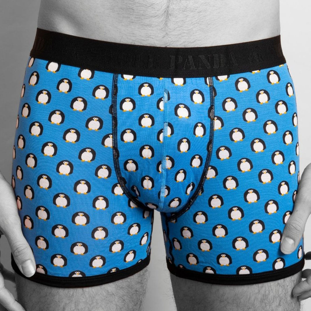 Swole Panda Penguin / Shark Boxers Twin Pack