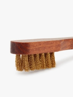 RM Williams Suede Brass Bristle Brush