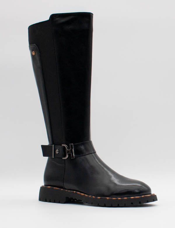 Zanni & Co Yeshan One Ink Patent Boots