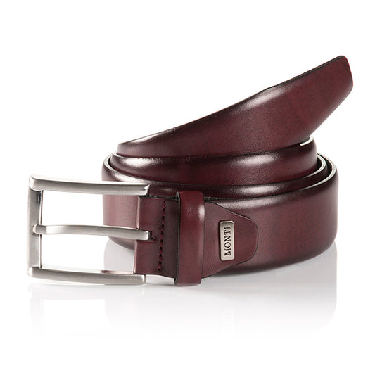 Monti 06310-0000 5000 Bordeaux Leather Belt