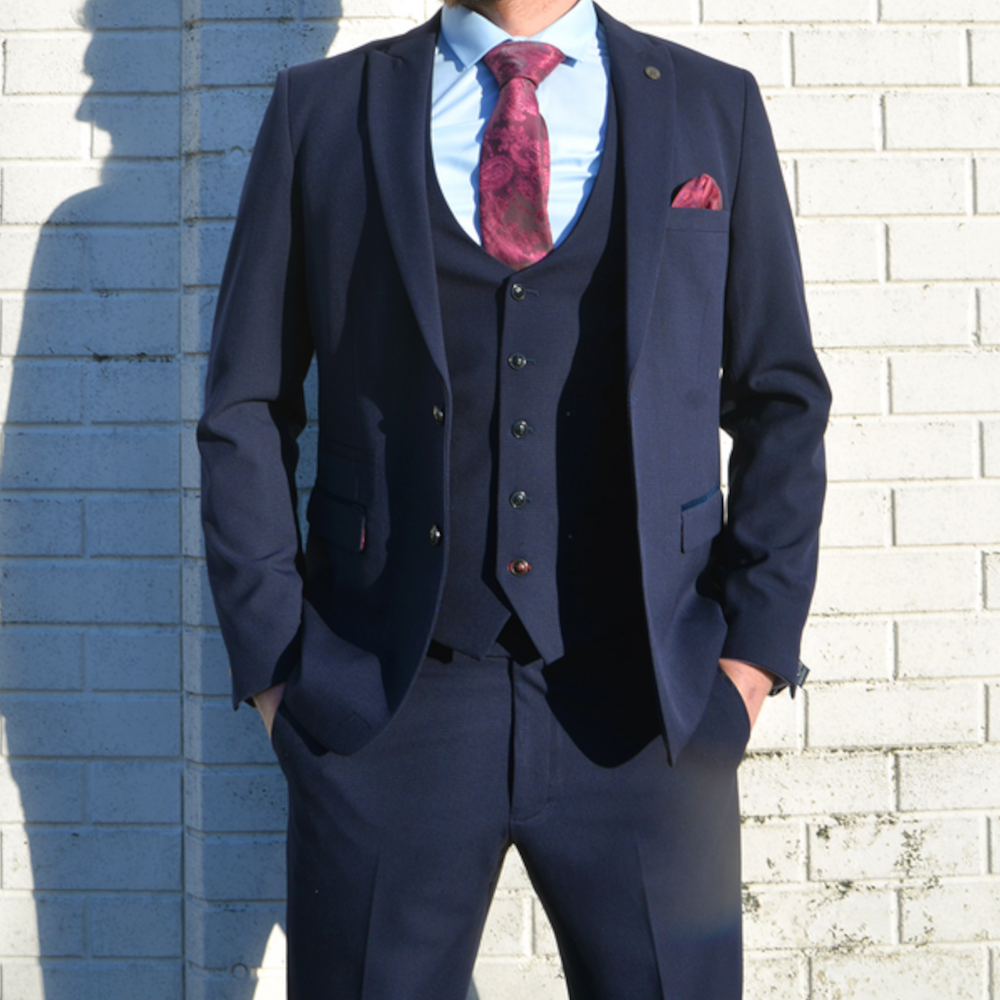 Marc Darcy Bromley Navy Jacket