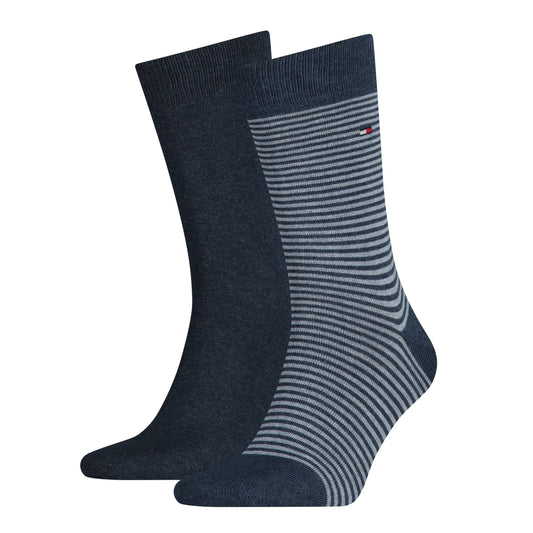 Tommy Hilfiger 100001496 356 Blue 2 Pack Socks
