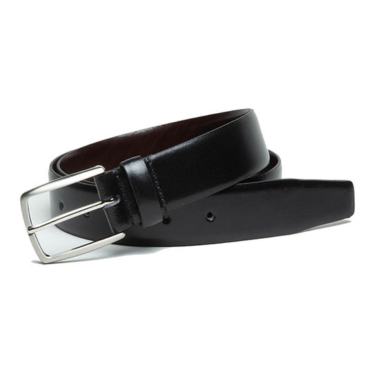 Wallace 1002 35mm Black Leather Belt
